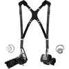Slim Black Dual Camera Harness