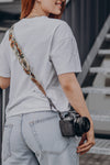 Island Bloom Camera Neck Strap – Tropical Edition