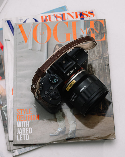 Film writst strap brown