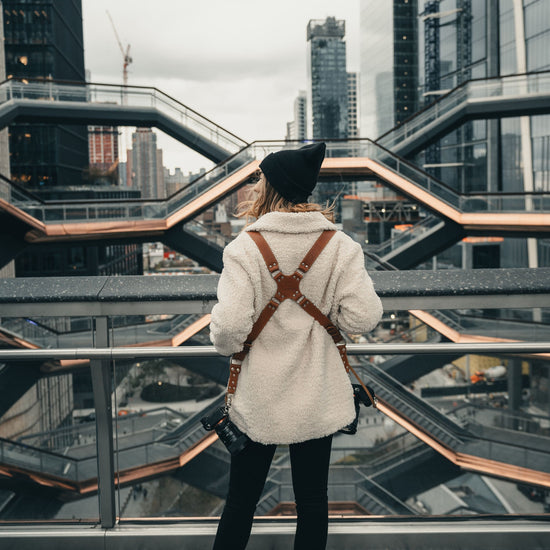 Tan Dual Camera Harness Used - Coiro Shop